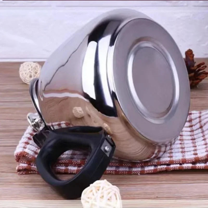 Stainless Steel Tea Stove 1.2L/1.5L/2L Kettle Tea Stove for Hot Pot Gas Sensing Home Camping Office Self-service Restaurant