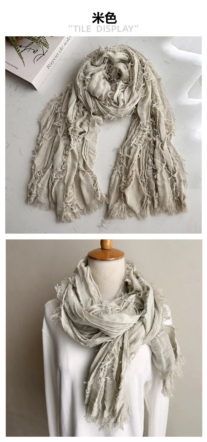 Ruins Style Unisex Steampunk Hip Hop Cotton Linen Scarf Retro Apocalyptic Scarves Techwear Capes Outdoor Tactical Shawl