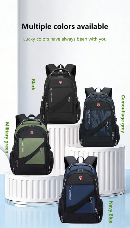 2026 Waterproof 17/20 Inch Laptop Backpack Men Airplane Travel Everyday Backpacks Women Oxford Rucksack Male School Bag Mochila