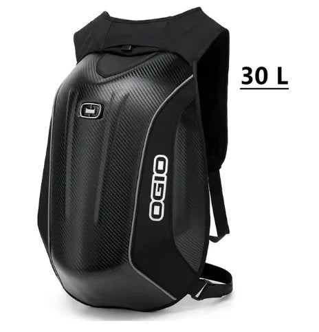 Ogio 30L-48L Waterproof Motorcycle Hard shell backpacks Moto Racing bags MX Motocross Carbon Fiber Full Face Helmet Bags