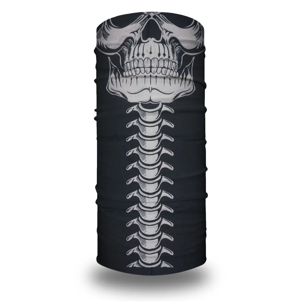63-93 Vendetta Punisher Face Cover Tube Bandana Joker Men Motorcycling Riding Neck Gaiter Women Headband Mask Holloween Headwrap