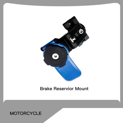 Motorcycle Handlebar Stem Fork Mount Holder Phone Mount Vibration Dampener MAG Universal Adaptors Wireless Charger Mirror Brake