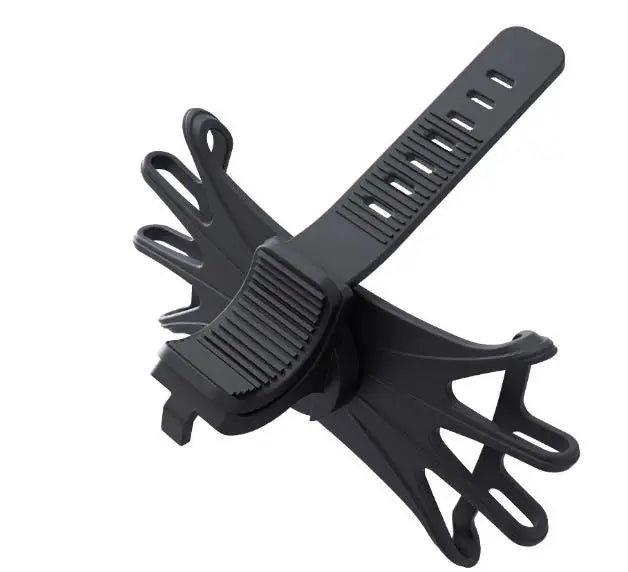 360 Rotatable Bicycle Phone Holder Bike MTB Moto Electric Vehicle Navigation Phone Strap Shockproof Elastic Silicone Holder