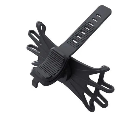 360 Rotatable Bicycle Phone Holder Bike MTB Moto Electric Vehicle Navigation Phone Strap Shockproof Elastic Silicone Holder