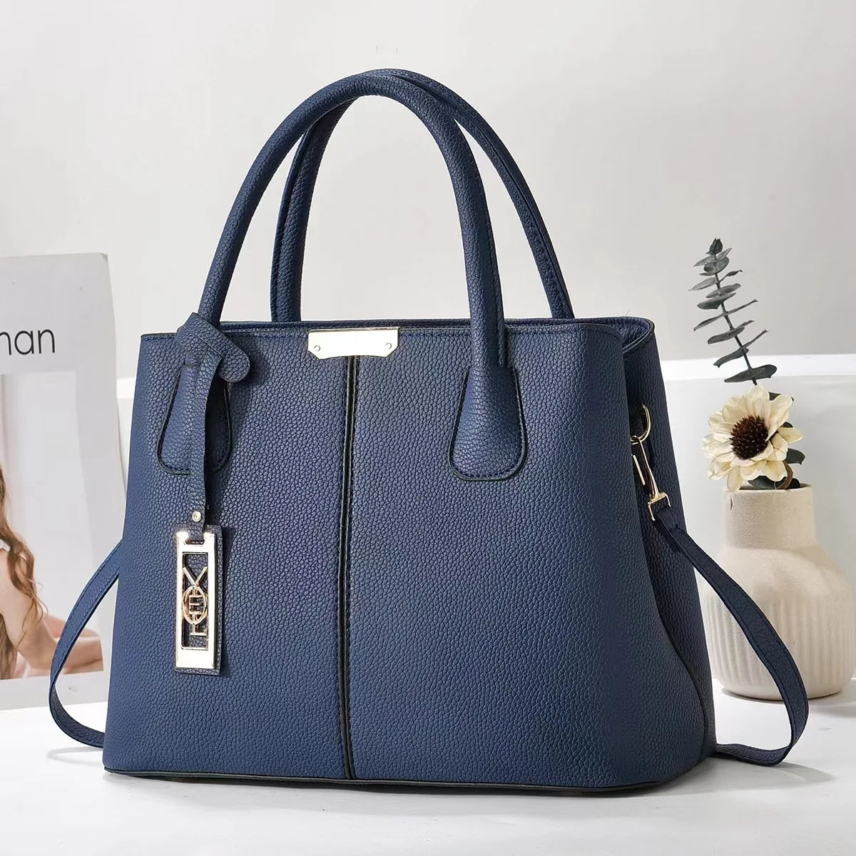 Famous Designer Brand Bags Women Leather Handbag New Luxury Ladies Purse
