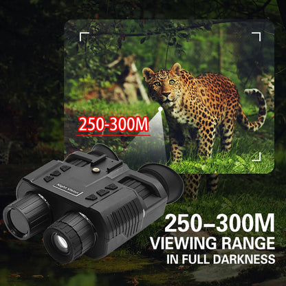 NV8000 Best 800M 4x 1080P Infrared Thermal Monocular Binoculars Hunting Night Vision Goggles Dual Screen Night Vision Dual Tube
