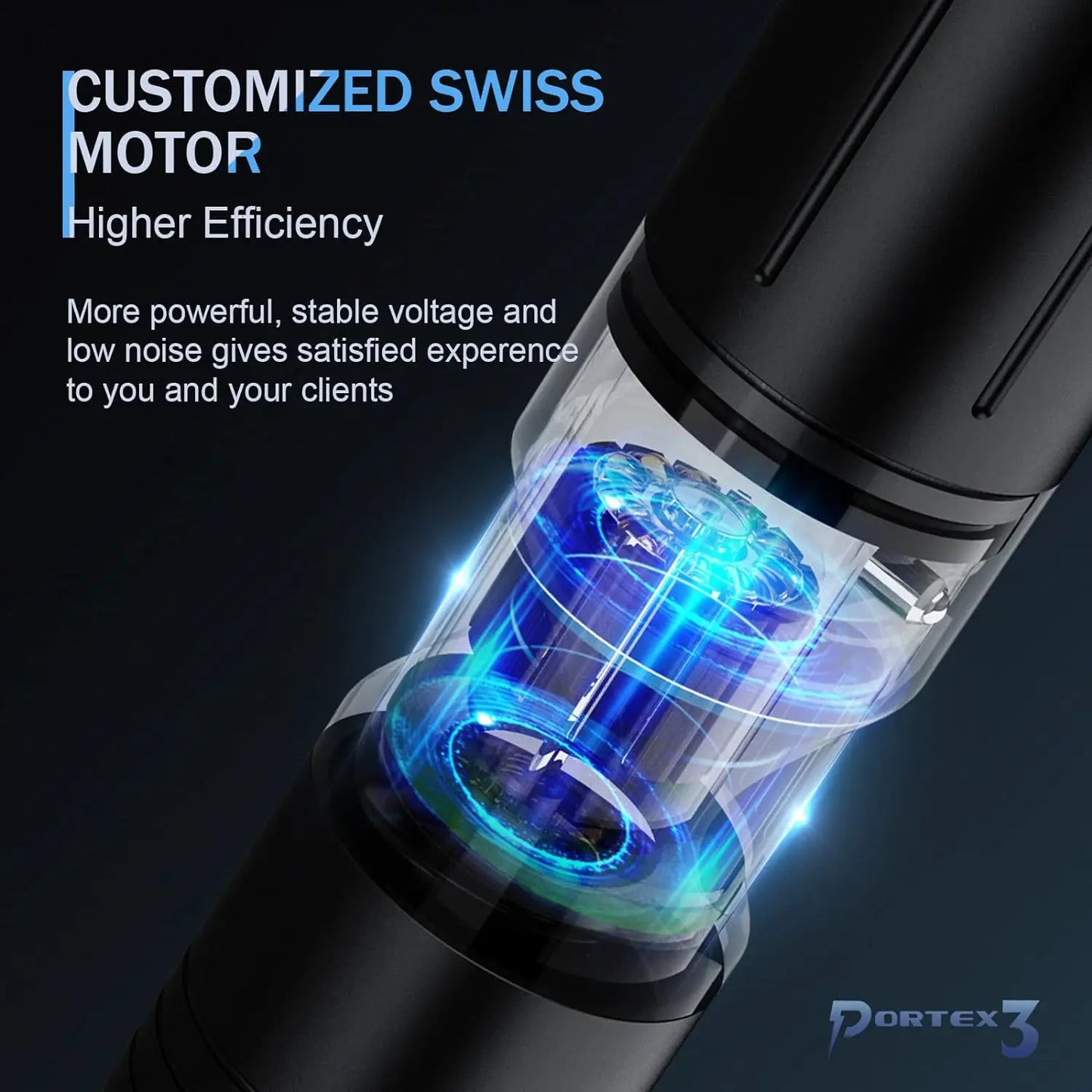 EZ P3 Wireless Tattoo Machine Pen Battery Power 2000mAH 6 Adjustable Stroke 2.5mm-4.0mm Swiss Motor Tattoo Gun Tattoo Supply