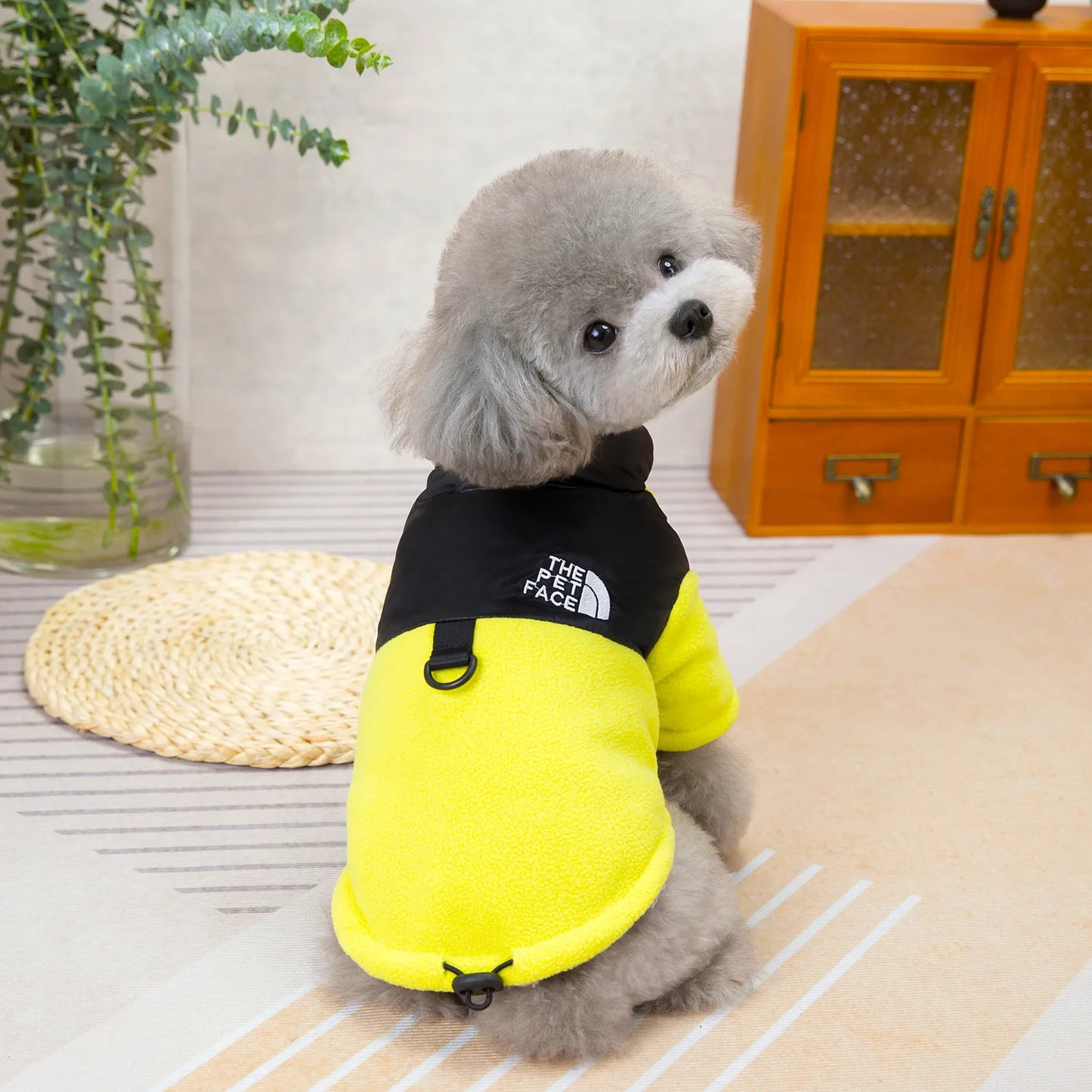 Warm Thick Jacket for Dog Cat, Winter Coat Fashion Clothes, Cool & Stylish Outfit for Small Pets, Puppy Kitten Wear