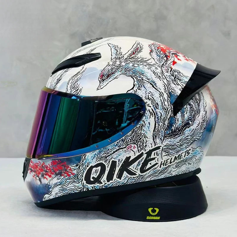 Popular Urgly Girl Full Face Motorcycle Helmet with Multiple Style Options and Unmatched Riding Freedom for Urban Riding Riders