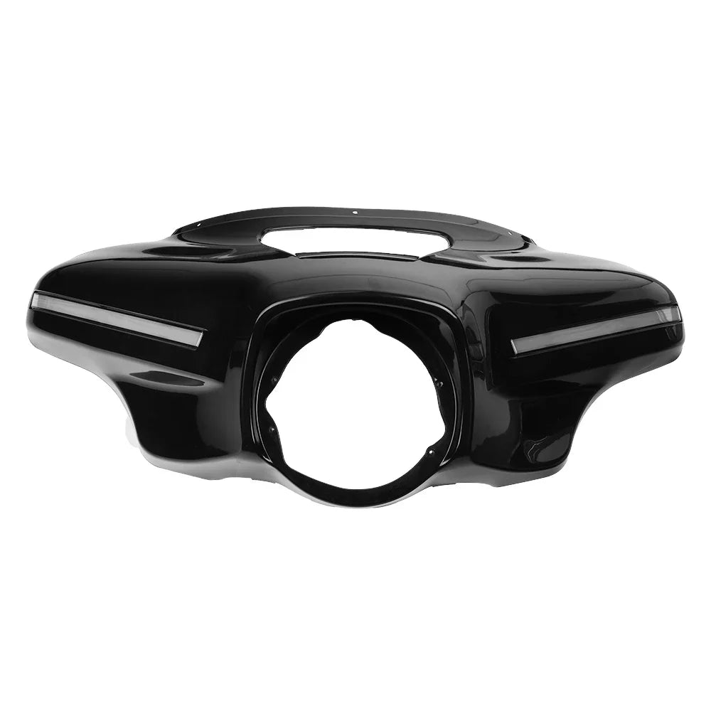 For Street Glide Electra Glide 2014-2024 Front Headlight Fairing with DRL Turn Signal Front Batwing Outer Fairing Accessories