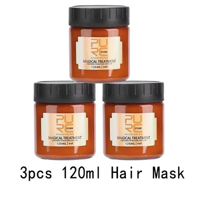 PURC Argan Oil Hair Mask Repair Damaged Frizz Masks Nourishing Smoothing Magic Hair Treatment Conditioner Hair Care