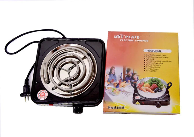 DEJAYA Hookah Charcoal Coal Burner Hot Plate Electric Shisha Starter Portable Electric Stove Multipurpose 1KW 220V