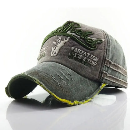 2022 News Fashion Outdoor Sports Cotton Baseball Cap Retro Embroidery Men's Cap Hip Hop Rebound Caps Snapback Hats