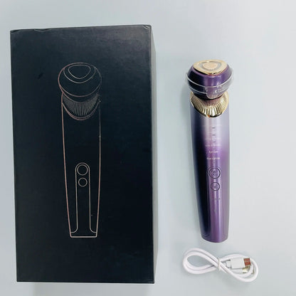 Face Beauty Device Facial Massager Cleansing Import Export Machine Skin Tightening Lifting Anti Aging Wrinkle Removal for Face E