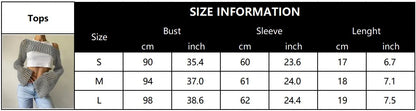 Long Sleeve Crochet Crop Top Summer Knit Hollow Out Mesh Cover Ups 2024 Women‘s Y2k Crochet Tops Pullover Streetwear