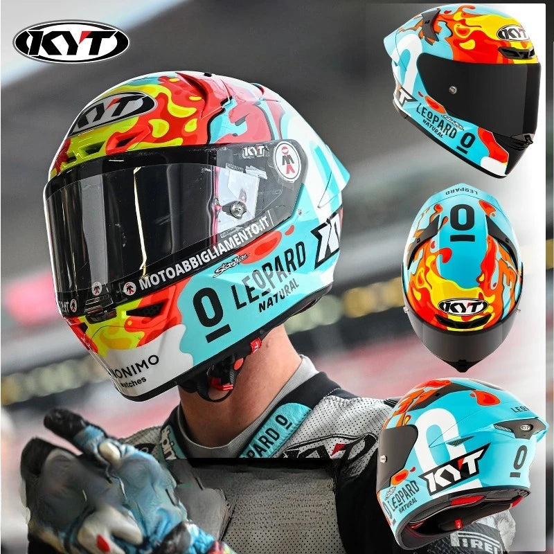 KYT TT TT-REVO NEW Moto Helmet Full Face Helmet Racing Helmet Anti-Fog Off Road Lightweight Capacete Motocross Casco Moto Casque