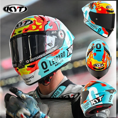 KYT TT TT-REVO NEW Moto Helmet Full Face Helmet Racing Helmet Anti-Fog Off Road Lightweight Capacete Motocross Casco Moto Casque