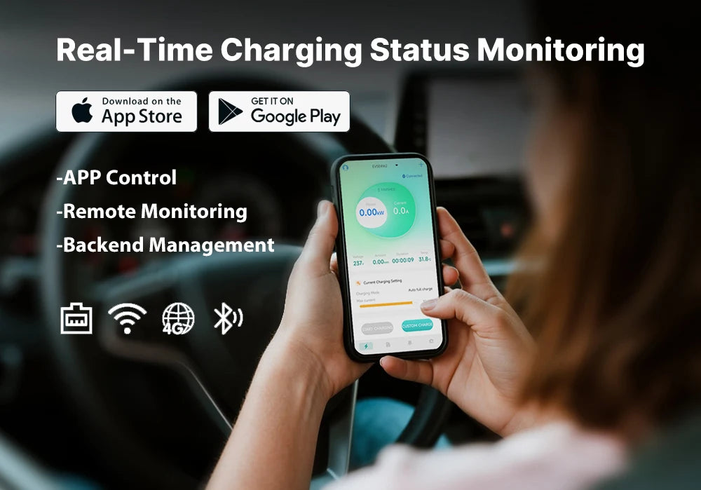 Mode 3 22KW 3 Phase EV Charger Level 2 Electric Vehicle Charging Station