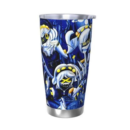 Murder Drones Tumbler Vacuum Insulated Thermal Cup Stainless Steel Double Wall Mugs Water Bottle, 20oz