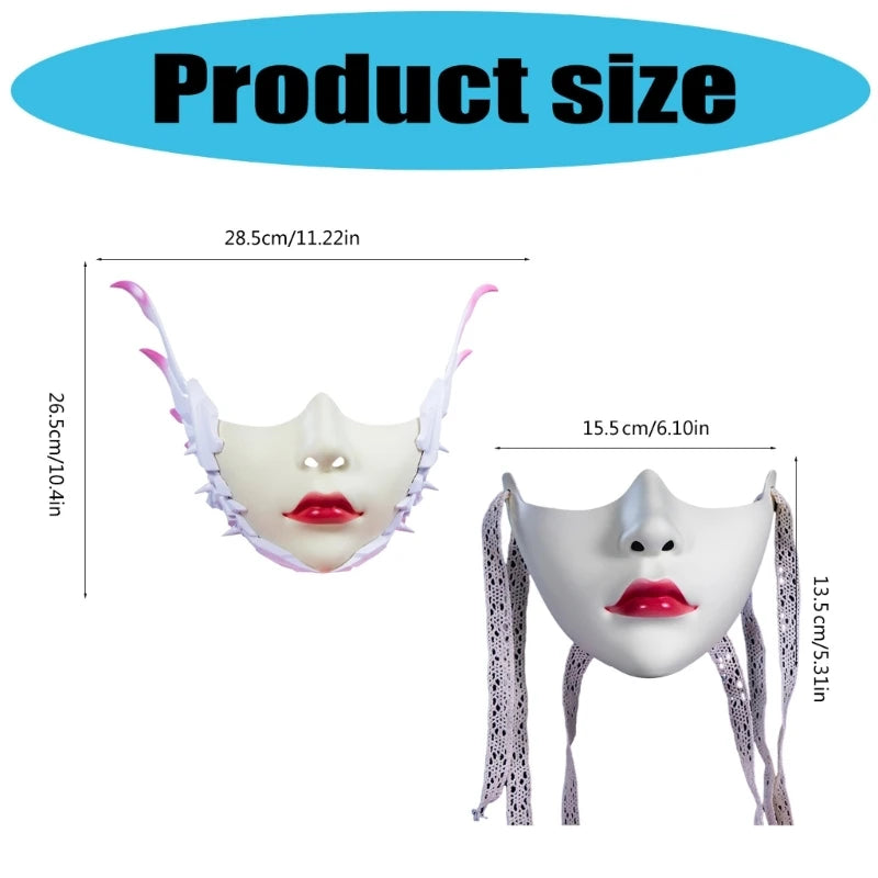 Unisex Masquerade Mask Beauty Mask Cosplay Mask Mechanical Half Face Mask for Carnival Halloween Dress up Party Mask