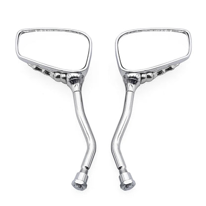 Universal Motorcycle Skull Hand Claw Rear-View Side Mirror Universal Fit Mirror Bolt For Street Sport Bike Chopper Cruiser
