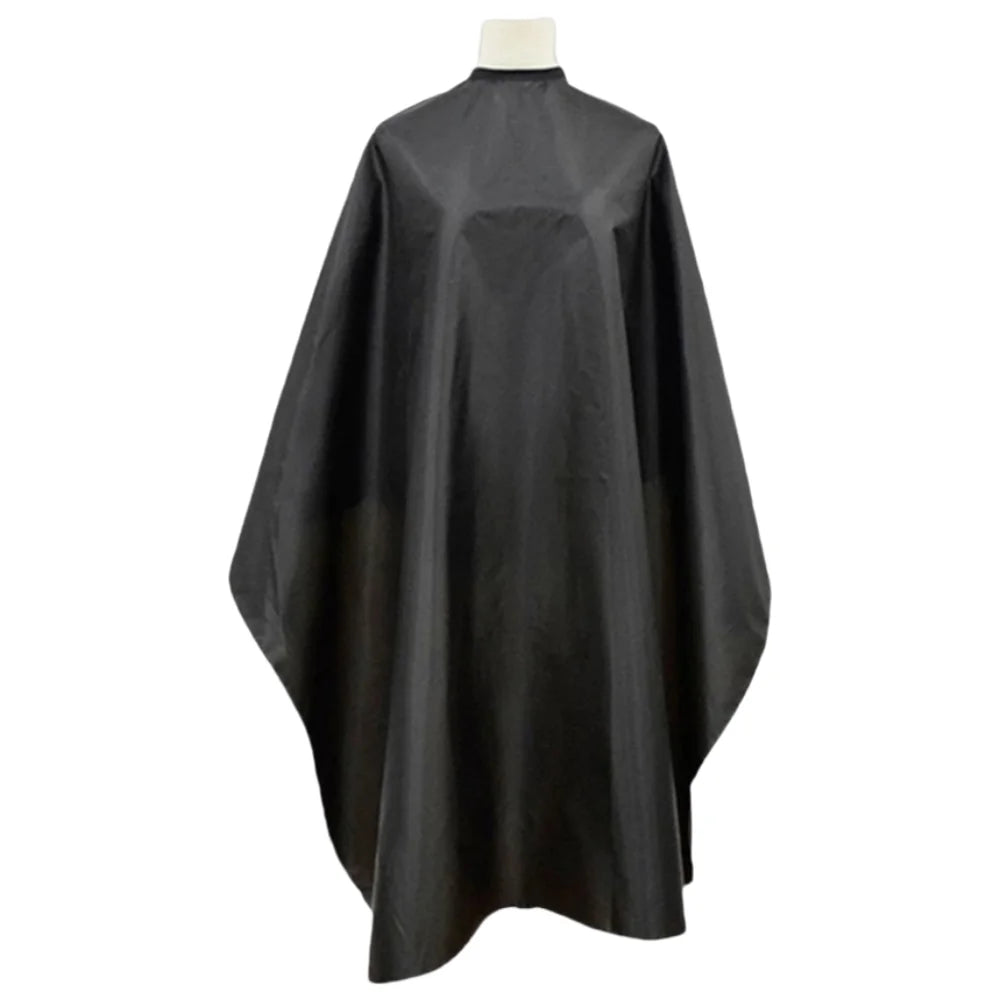 Button collar Black Haircut Cloth Hairdressing Anti-Static Salon Gown Hidden Buckle Hairdresser Apron Haircut Capes Supplies