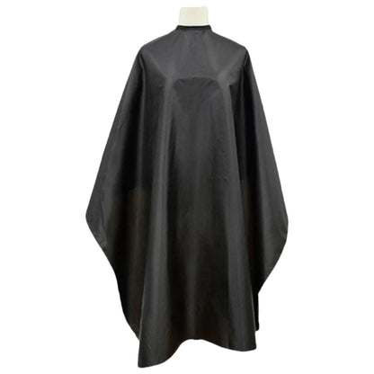 Button collar Black Haircut Cloth Hairdressing Anti-Static Salon Gown Hidden Buckle Hairdresser Apron Haircut Capes Supplies