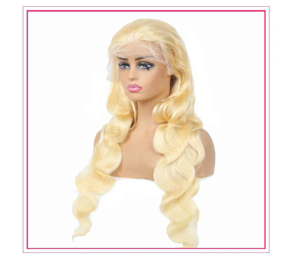 613 Honey Blonde 360 Lace Wigs Human Hair Pre Plucked Body Wave Lace Front Wig 13x4 13x6 Lace Front Frontal Wigs for Black Women