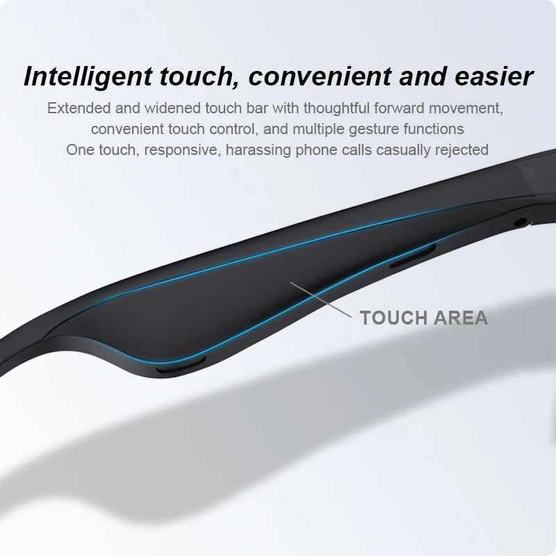 Lenovo 2026 New AI Smart Glasses: AI Translation, HD Hands-Free Calling, AI Chat Logging, Music Playback Type-C Smart Glasses