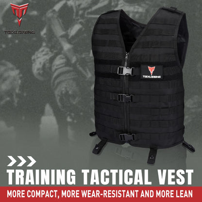 Military Tactical Molle Vest Airsoft Lightweight Gear Load Carrier Vest Camouflage CS Wargame Hunting Adjustable Waistcoat