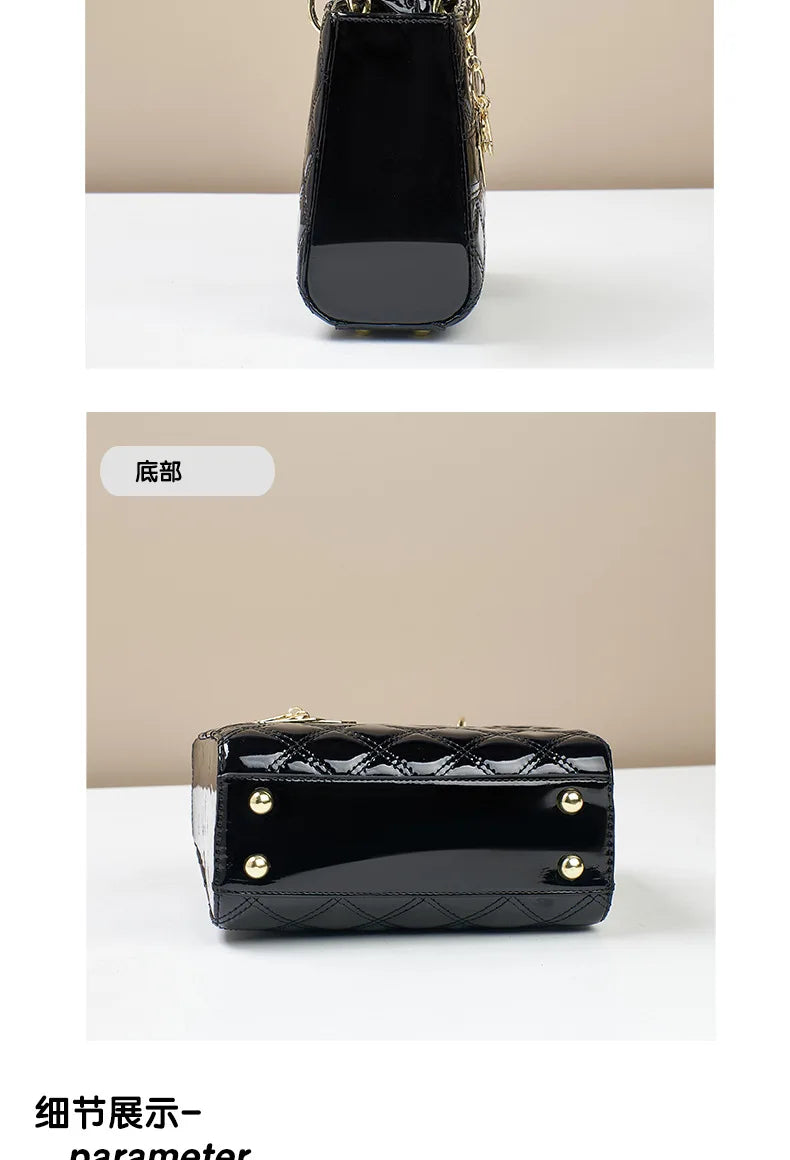 Patent Leather High Quality Female Handbags Luxury Designer Handbag Crossbody Bags Ladies Hand Shoulder Bags for Women Tote Bag