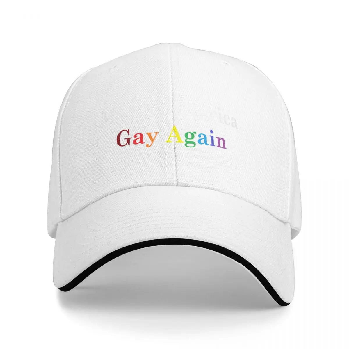 Make America Gay Again Baseball Cap New In The Hat Visor Kids Hat Luxury man cap Female Men's