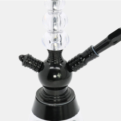 Aluminum Alloy Hookah Set Portable Small Single tube Hookah Shisha Sheesha Plastic Hose Chichas Hooka Hookaah Smoke
