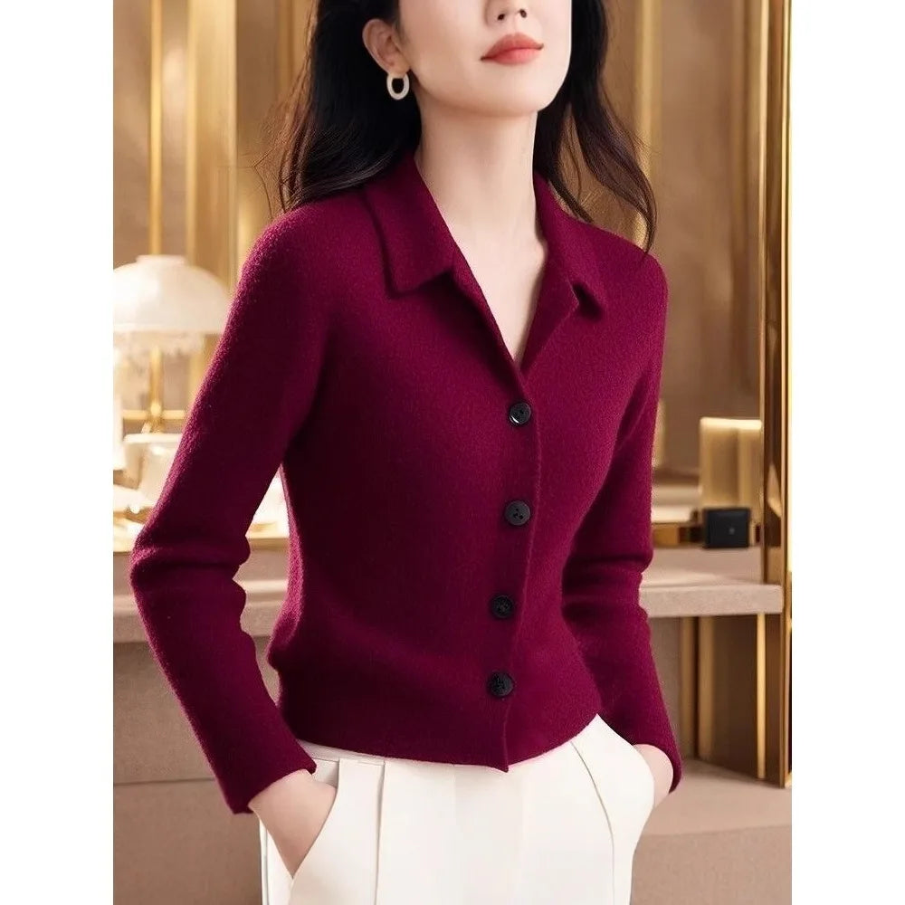 Thin Cardigan Sweaters for Women Clothing Autumn Fashion Clothes Basic Coat Women Jacket Casual Outerwear Streetwear Knit Tops