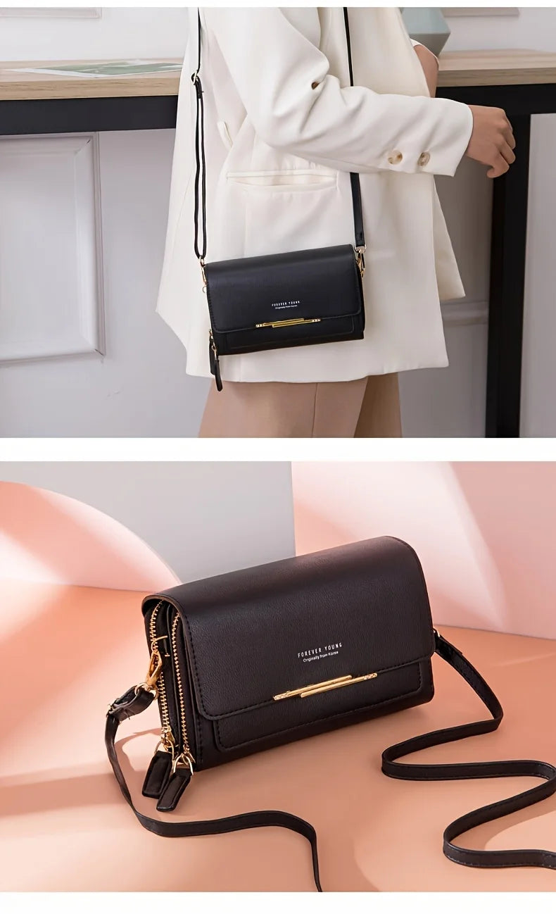Fashionable women's wallets, shoulder bags, crossbody bags, medium to long hand-held bags, and coin purse  bags for women