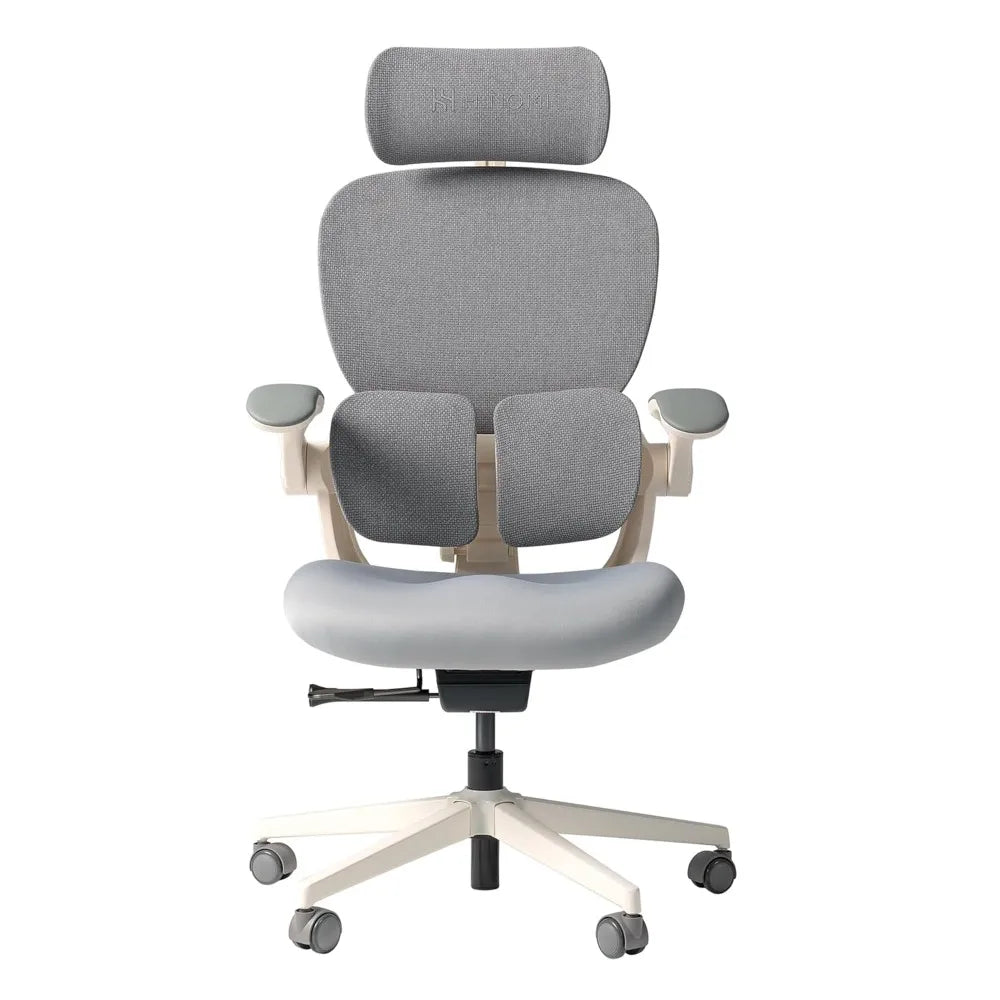 Q2 Ergonomic Office Chair with Lumbar Support & Adjustable Headrest, Cushion Seat with Flip-Up Arms, Reclining, Customized