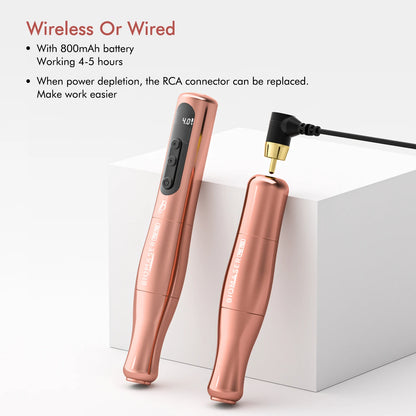 BIOMASER P90 Pro Wireless Rotary Rechargeable PMU Tattoo Machine Permanent Makeup Microblading Eyebrow Lip Eyeliner Tattoo Gun