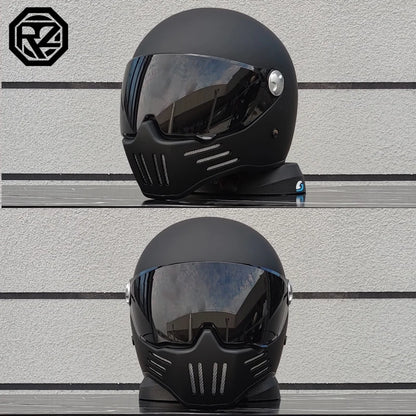 Motorcycle Helmet Full Face casco moto Helmet Vintage Chopper Retro Helmet capacete de motocicleta modular helmet DOT Approval