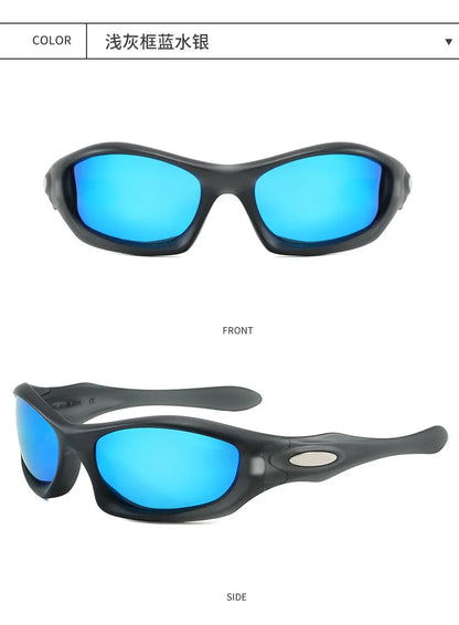 Retro Oval Round Frame Sunglasses 2026 New Outdoor Cycling Driving Sun Glasses Vintage Style UV400 Protection Unisex
