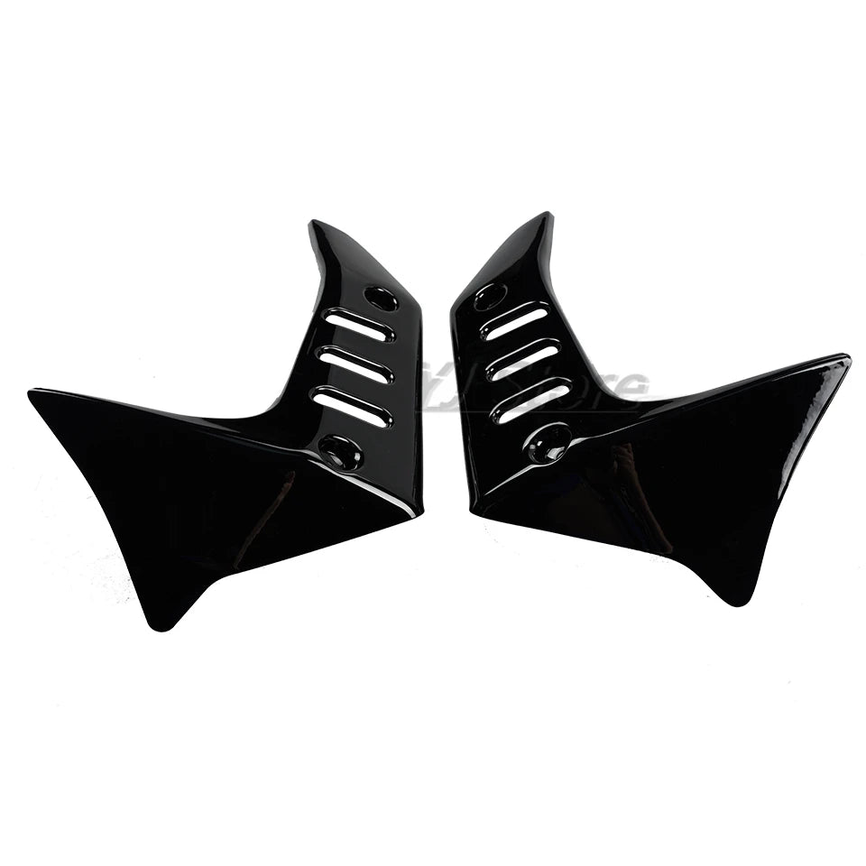 Motorcycle ABS Plastic Fairing Radiator Side Panel Cover Cowl Protector Fit For Kawasaki Z 750 Z750 2004 2005 2006 2007