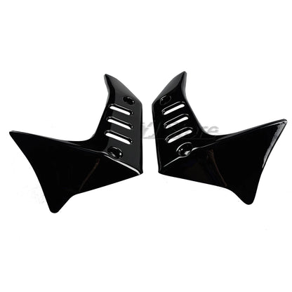 Motorcycle ABS Plastic Fairing Radiator Side Panel Cover Cowl Protector Fit For Kawasaki Z 750 Z750 2004 2005 2006 2007