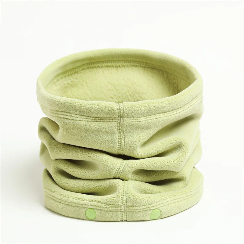 Polar Fleece Neck Scarf Winter Thick Cycling Bandana Women Men Face Neck Warmer Multifunction Cover Hat Tube Scarves Buffs Masks