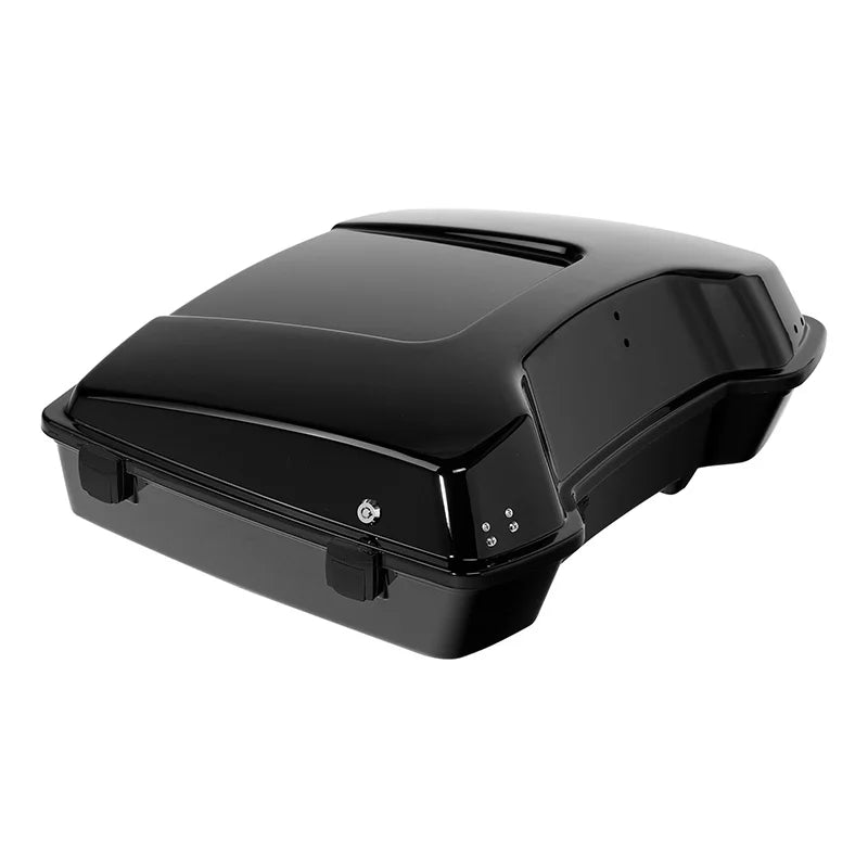 Motorcycle Razor Trunk For Harley Touring Electra Glide Road King FLHR 1997-2013 Rear Bag