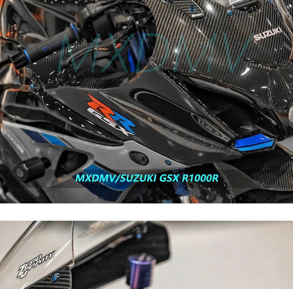 For Suzuki GSX-R1000R L7 2017-2022 2023 2024 Motorcycle 3K Dry Carbon FiberFender Fuel Tank Guard Side Panel Full Fairing Kits