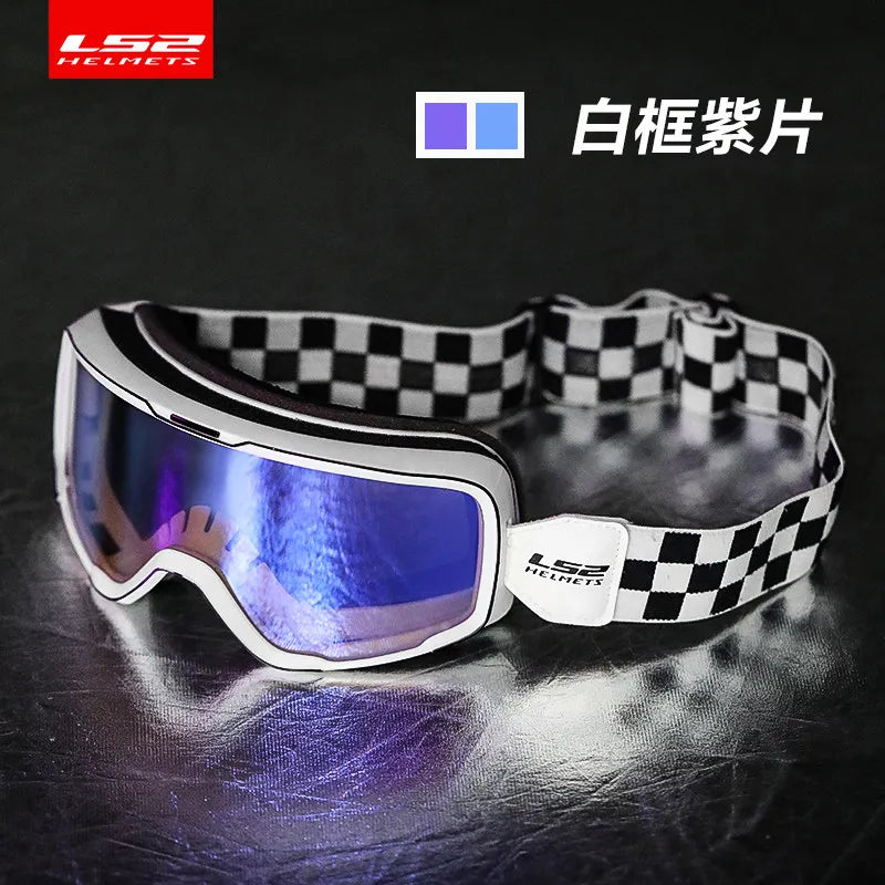 LS2 Original Motocross Glasses Windproof UV Protective Motorcycle Goggles Off-Road Dirt Bike MTB MX Racing Eyewear Men Women