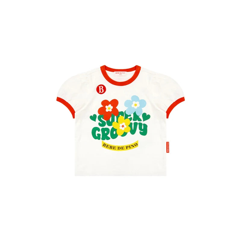 Summer 2026 New Kids T-shirt Shorts Set Korean Boy Girl Letter Printed T-shirt Children's Casual Set Sunscreen Suit Set