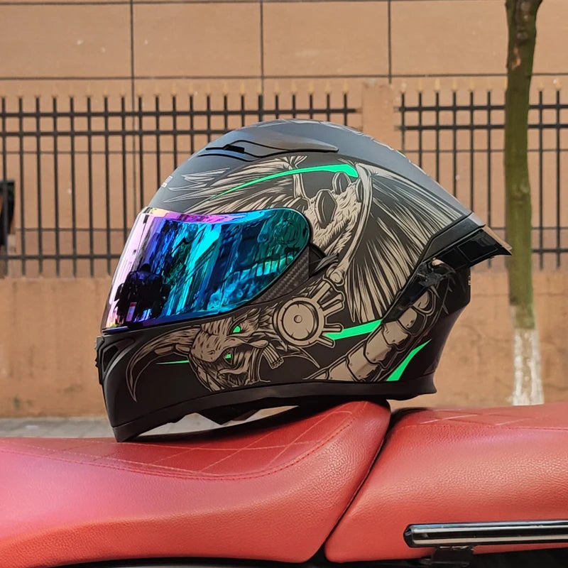 Brand new genuine JIEKAI 316 high quality full face motorcycle helmet men racing motorcycle helmet DOT capacete casqueiro casque