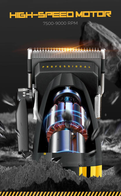 VGR Hair Trimmer Professional Hair Cutting Machine Electric Clippers Cordless Barber Haircut Rechargeable Trimmer for Men V-285