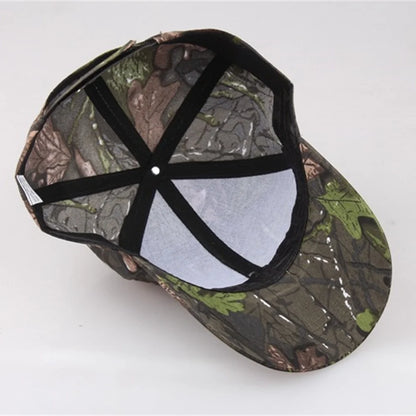 7 Colors Unisex Sports Summer Outdoor Sunscreen Hat Men Casual Cap Female Unisex Camouflage Hunting Fishing Hunting Baseball Cap