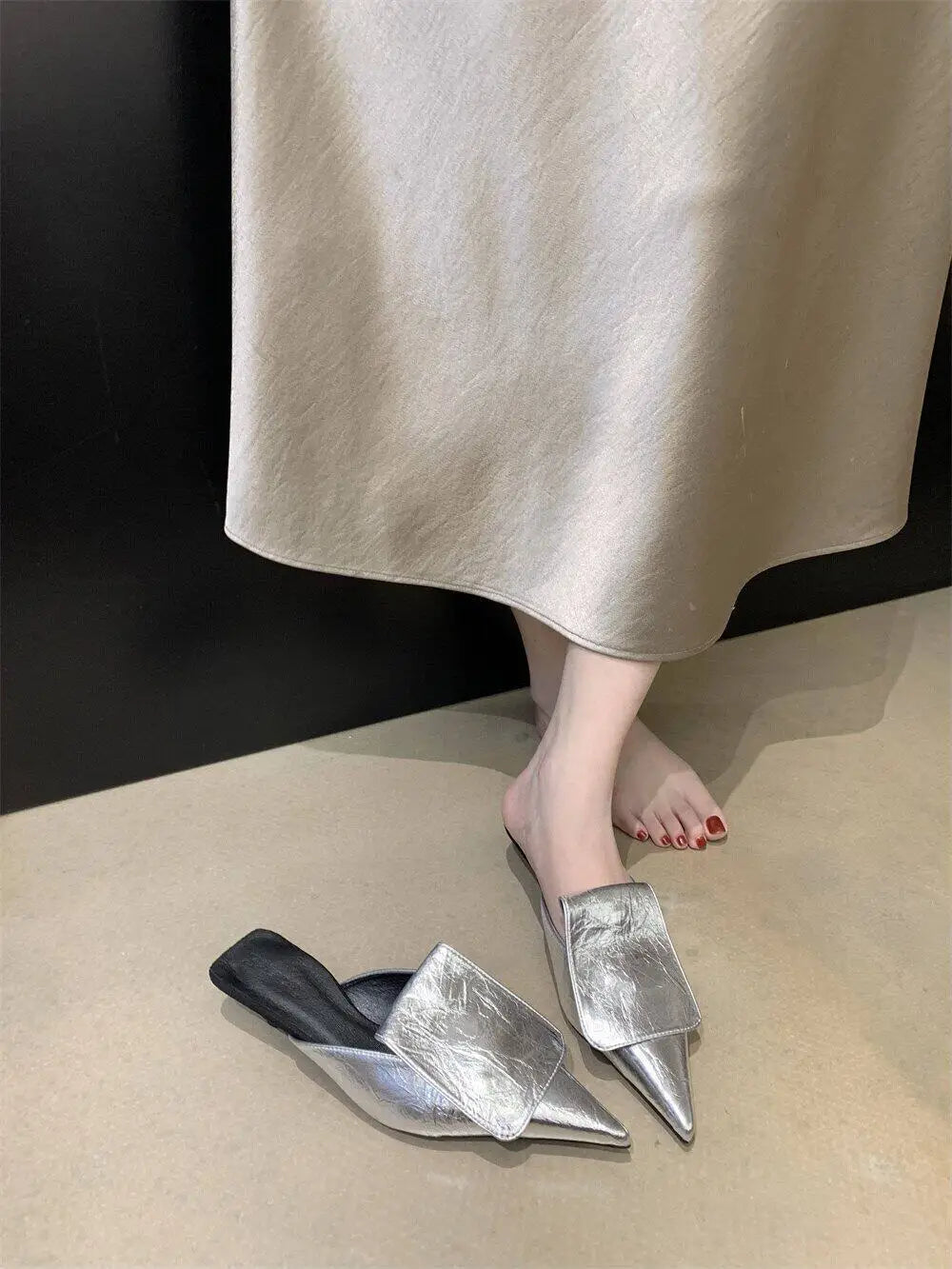 Luxury Summer Shoes Women Heels Gold Silver Black Pu Pointed End Elegant Women's Pumps Fashion Party Office Luxury High Heel